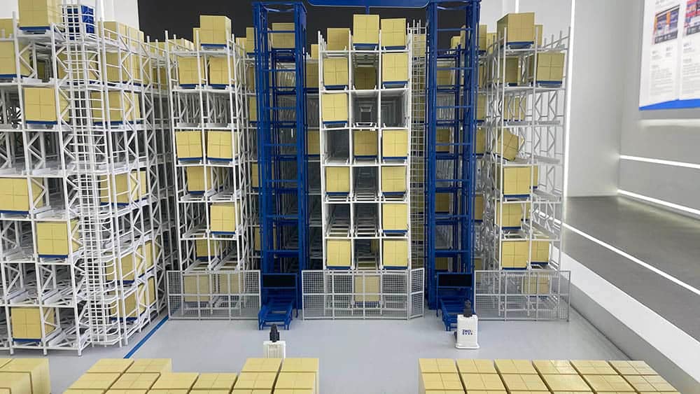 Zikoo Robotics Solution1：r Bot H Bot Smart Four Way Shuttle Sandbox