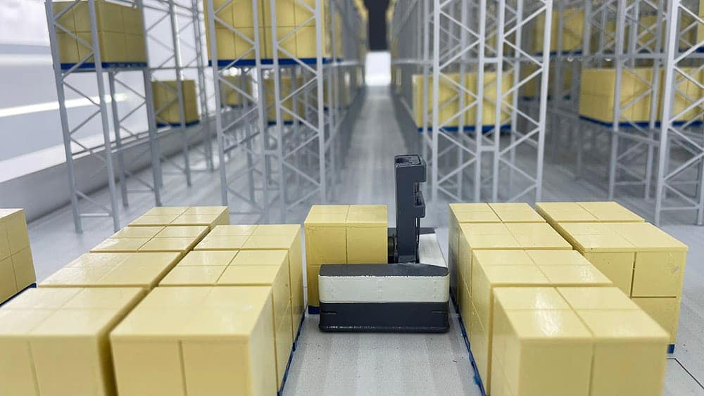 Zikoo Robotics Solution2：u Bot Omnidirectional Stacker Robot Sandbox1