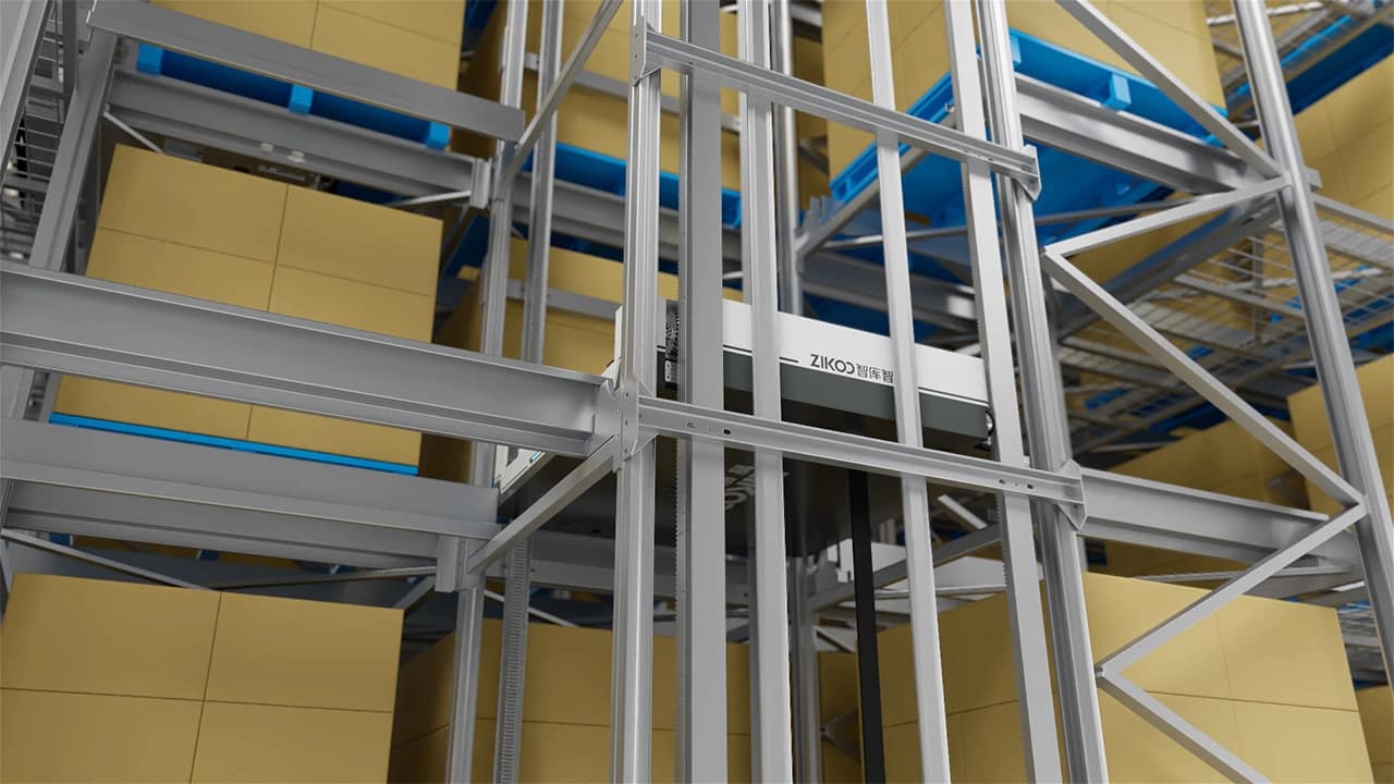 R Bot H Bot Six Way Shuttle Dense Storage System