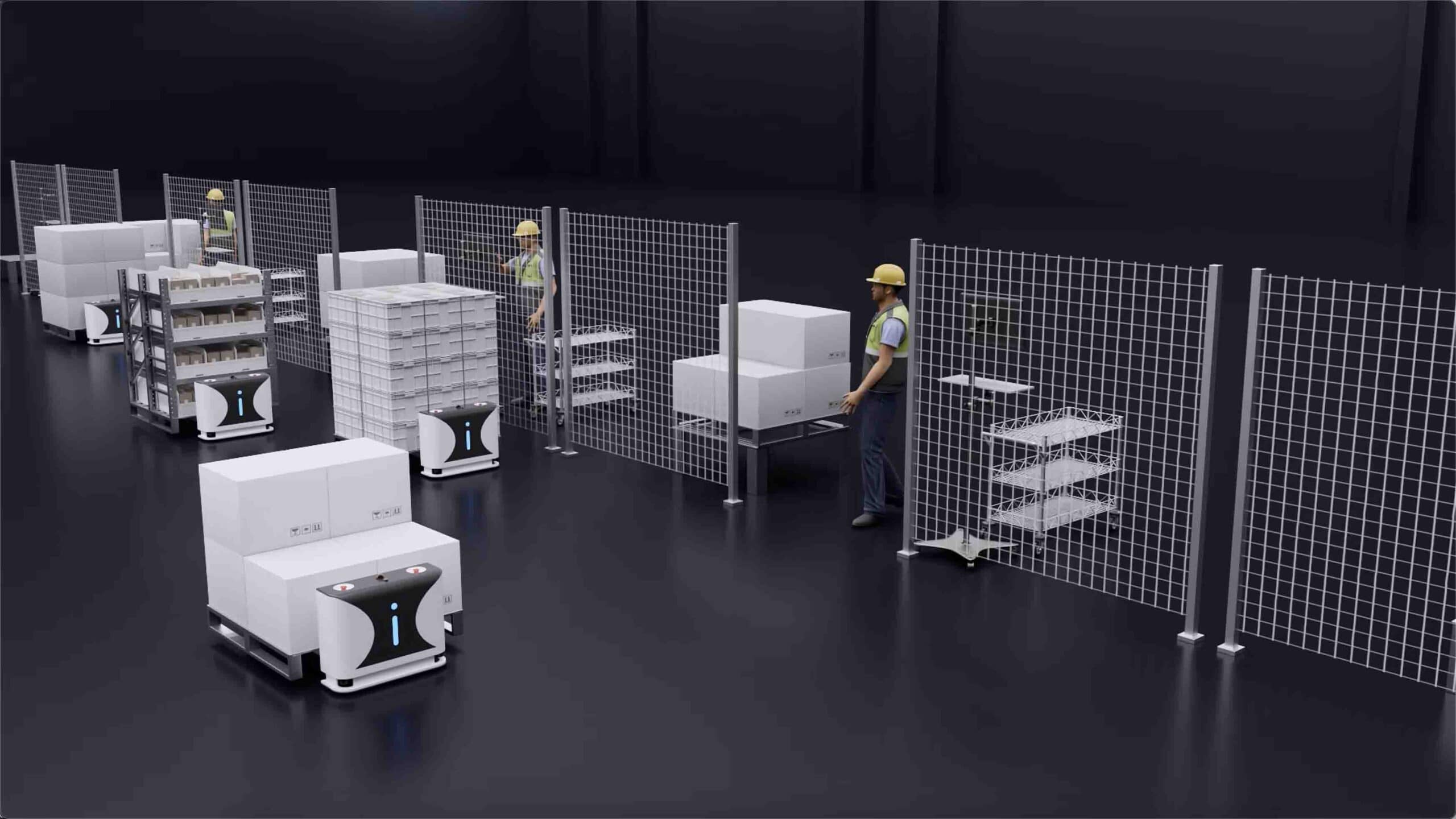Zikoo Robotics narrow aisle automated picking system for optimized order fulfillment in automatic 3D warehouse