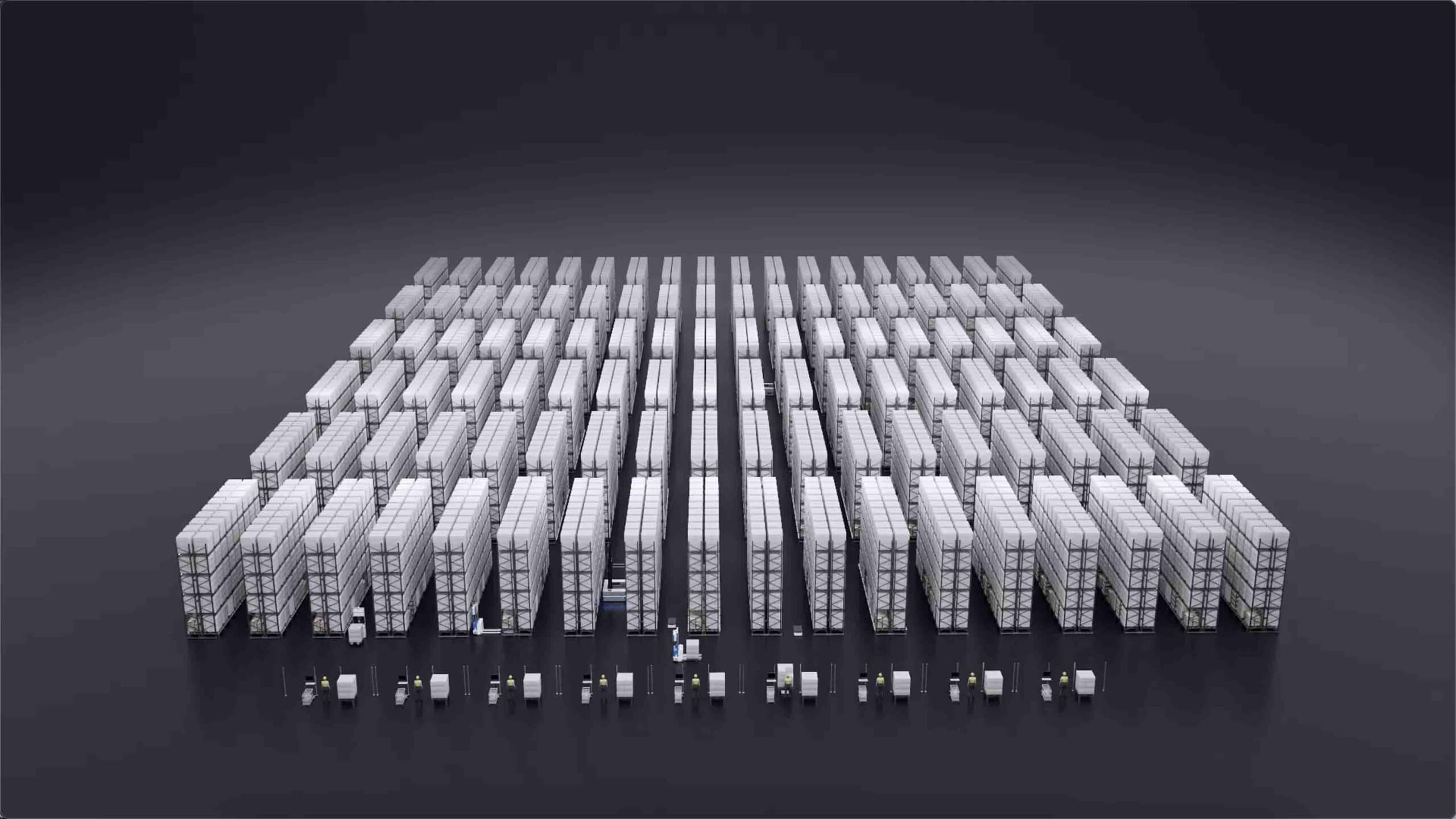 Zikoo Robotics narrow aisle automated picking system for optimized order fulfillment in automatic 3D warehouse