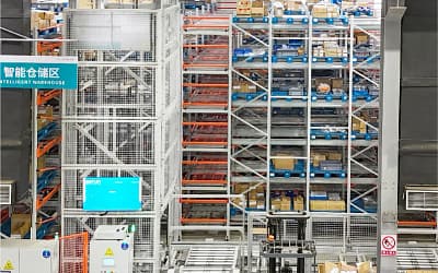4-Way Pallet Shuttle Boosts Efficiency in Robotics Line-Side Warehousing