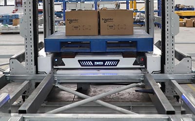 The Smart Choice for the Dense Storage Era — Zikoo’s Four-Way Shuttle System