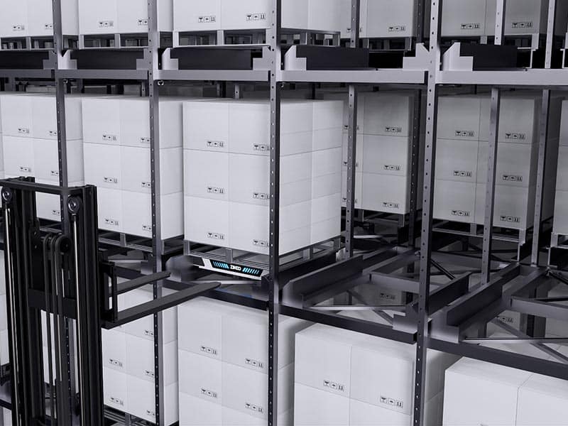 Zikoo Robotics R Bot Smart Four Way Pallet Shuttle U Botr Bot Dense Storage System 2