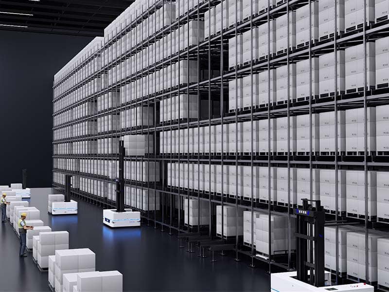 Zikoo Robotics R Bot Smart Four Way Pallet Shuttle U Botr Bot Dense Storage System 7