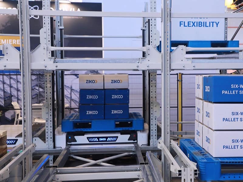 Unveiling the Scalability of the Four-Way Pallet Shuttle Warehouse by Zikoo Robotics