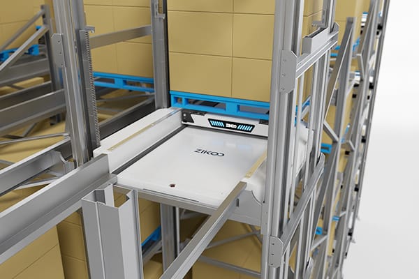 four way shuttle aisle operation